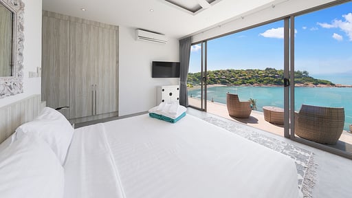 Villa Tremjasa Camera da letto 1