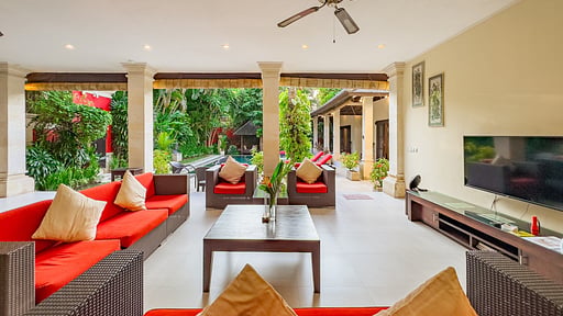 Villa Tresna Living room