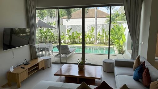 Villa Trichada Tropical Living room