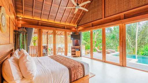 Villa Trimaya Ubud Bedroom 