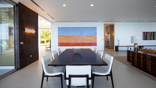 Villa Truffle Dining area