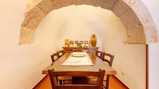 Villa Trulli Natura Dining area 