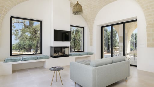 Villa Trullo Cillini Wohnbereich