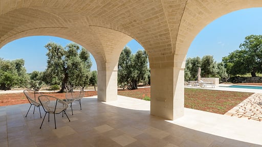 Villa Trullo Cillini Terrasse/Veranda