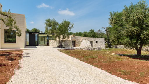 Villa Trullo Cillini Garten