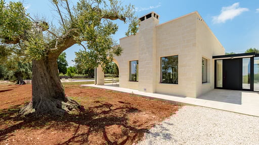 Villa Trullo Cillini Garten