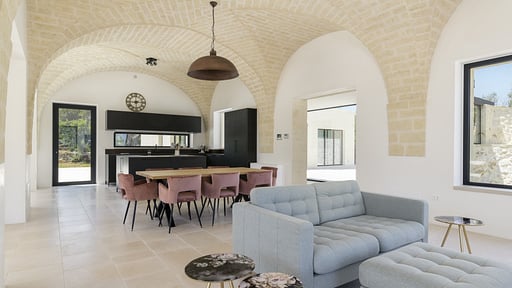 Villa Trullo Cillini Wohnbereich