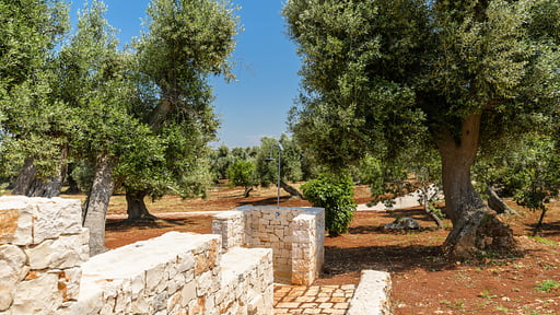 Villa Trullo Cillini Garten