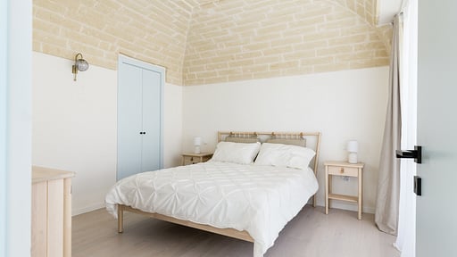 Villa Trullo Cillini Schlafzimmer 2