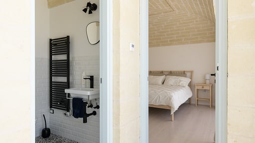 Villa Trullo Cillini Schlafzimmer 2