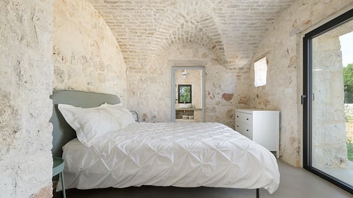 Villa Trullo Cillini Schlafzimmer 3