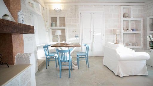 Villa Trullo Indipendente Dining area