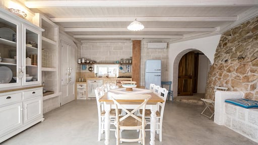 Villa Trullo Indipendente Dining area