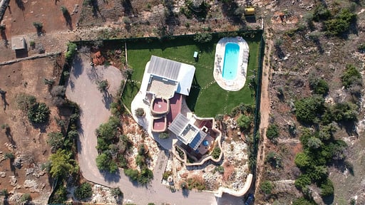 Villa Trullo Indipendente Drone pictures