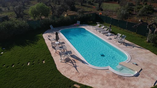 Villa Trullo Indipendente Drone pictures