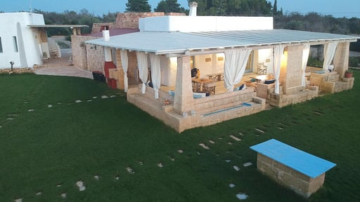 Villa Trullo Indipendente Drone pictures