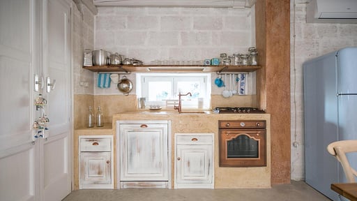 Villa Trullo Indipendente Kitchen