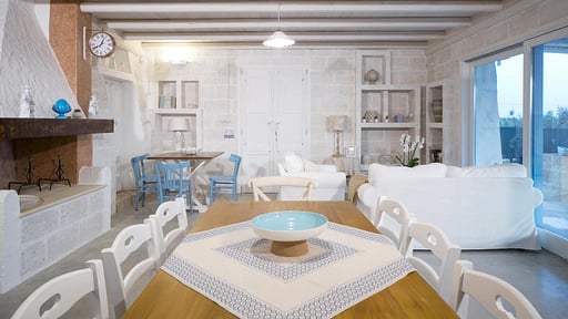 Villa Trullo Indipendente Dining area