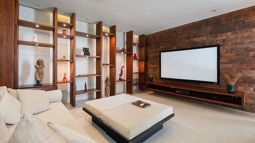 Villa Tukad Pangi Media room