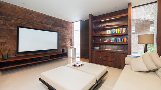 Villa Tukad Pangi Media room