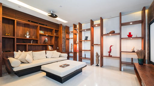 Villa Tukad Pangi Media room