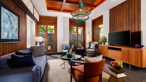 Villa Tulou Woonkamer