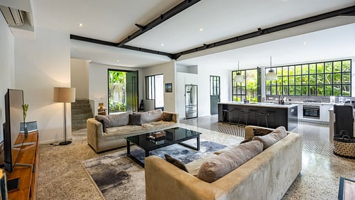 Villa Tupai Living room