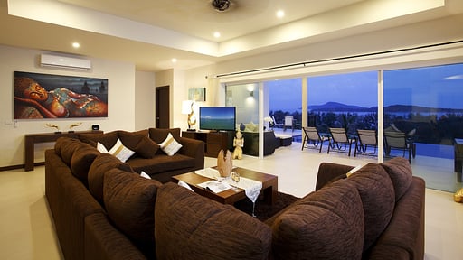 Villa Turquoise View Living room