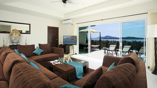 Villa Turquoise View Living room