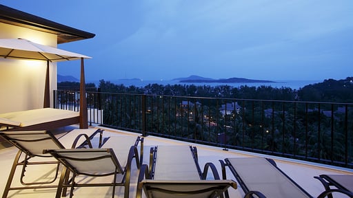 Villa Turquoise View Terrace/Veranda