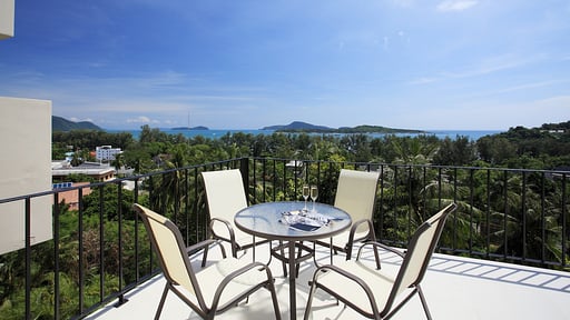 Villa Turquoise View Terrace/Veranda