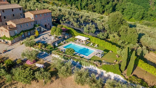 Tuscan Fizz Villa Drone pictures