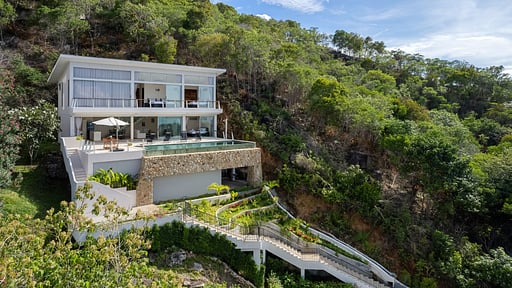 Villa Two Sisters Hill Drone pictures