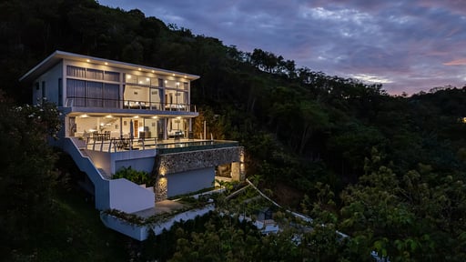 Villa Two Sisters Hill Drone pictures