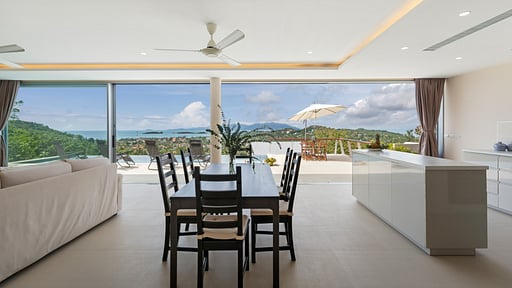 Villa Two Sisters Hill Dining area