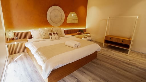 Villa Uma Palmera Schlafzimmer 1