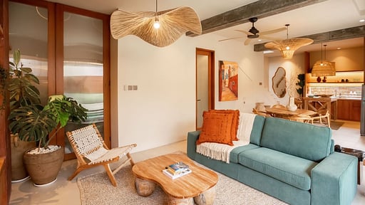 Villa Uma Palmera Wohnbereich
