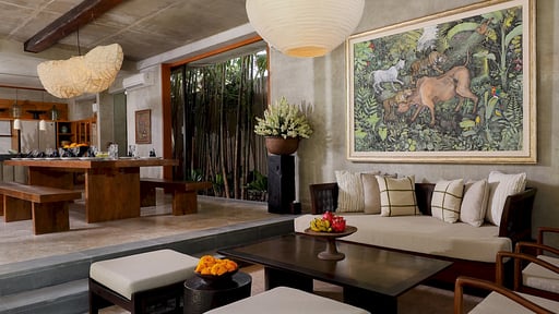 Villa Uma Santai Living room