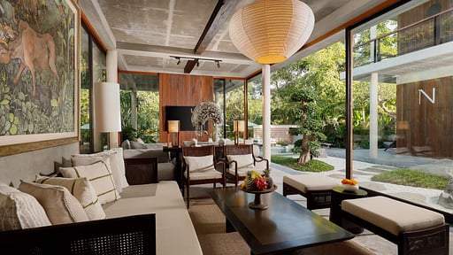 Villa Uma Santai Living room