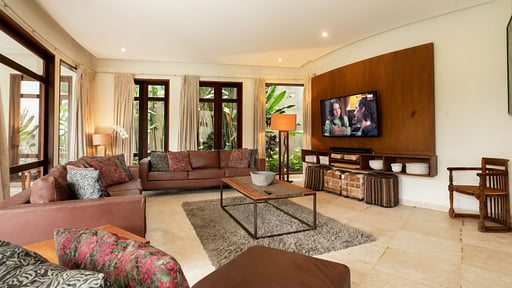 Villa Umah Daun Media room
