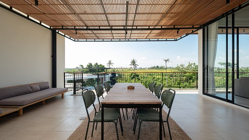 Villa Umah Jeng Alessia Dining area