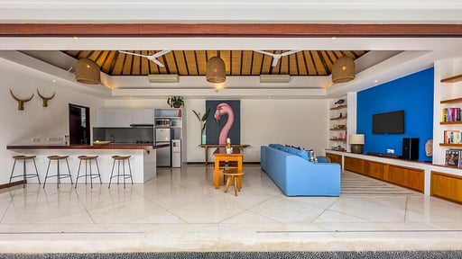 Villa Umah Kupu Kupu Dua Living room