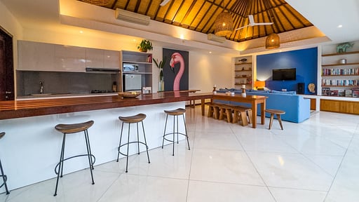 Villa Umah Kupu Kupu Dua Dining area