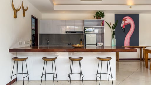 Villa Umah Kupu Kupu Dua Kitchen