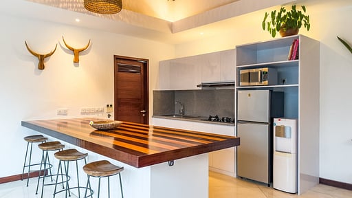 Villa Umah Kupu Kupu Dua Kitchen