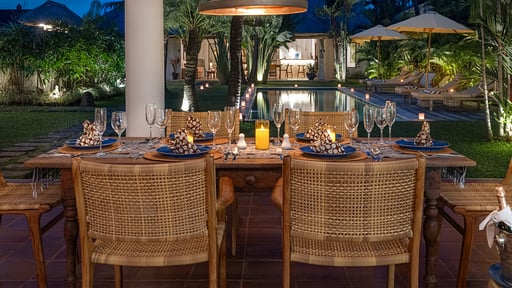Villa Tirta Naga Dining area 2