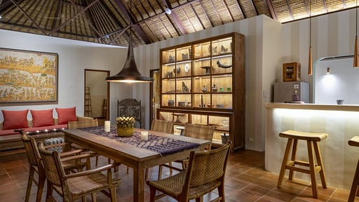 Villa Tirta Naga Dining area 2