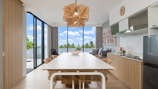 Umahan Villa Dining area