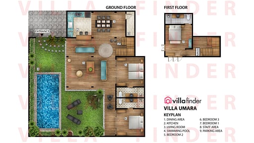 Villa Umara Plan
