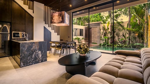 Villa Umayam Townhouse Four Woonkamer